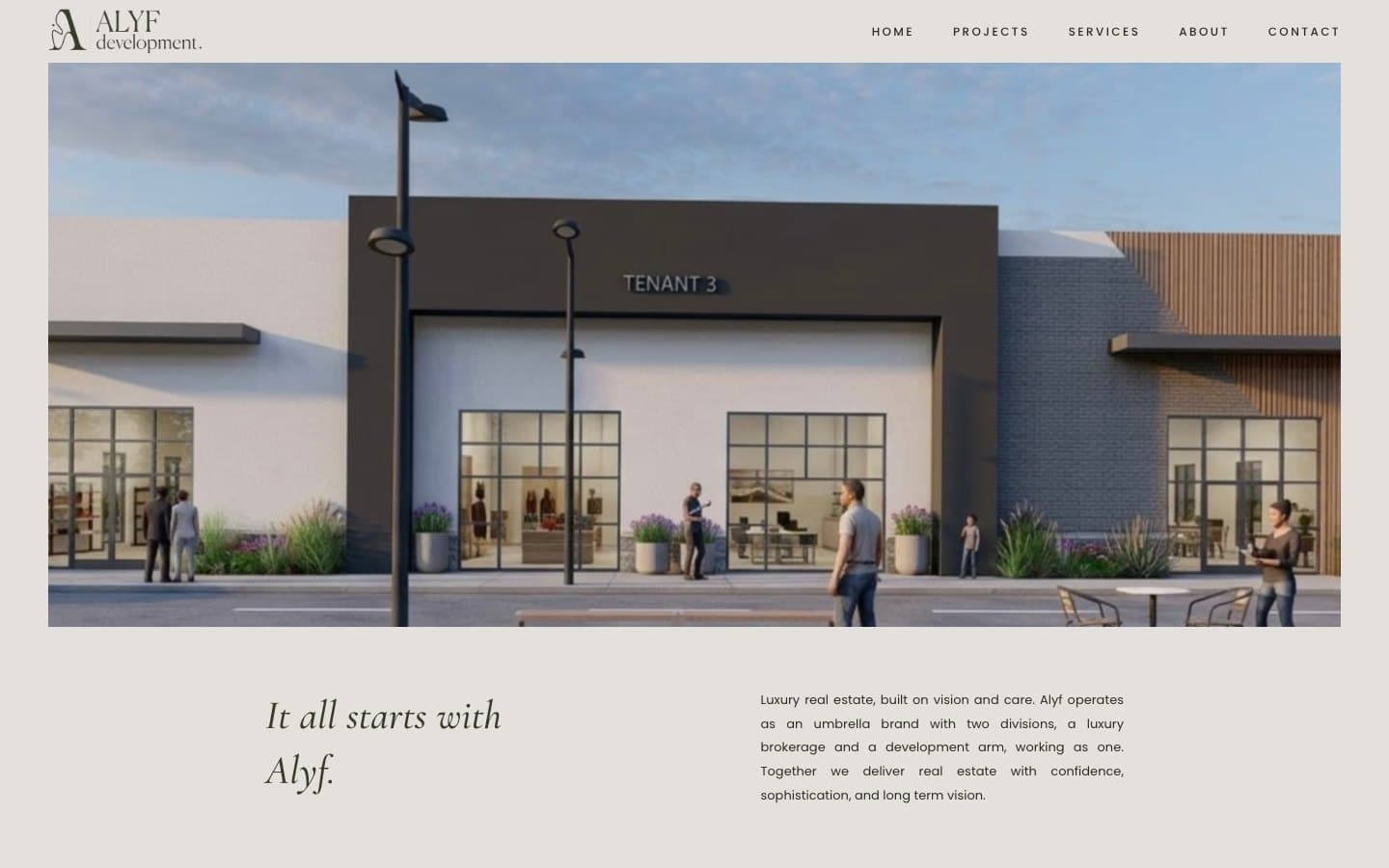 ALYF Development — Website